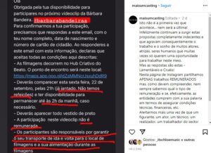 barbara bandeira polemica mas condições cantora