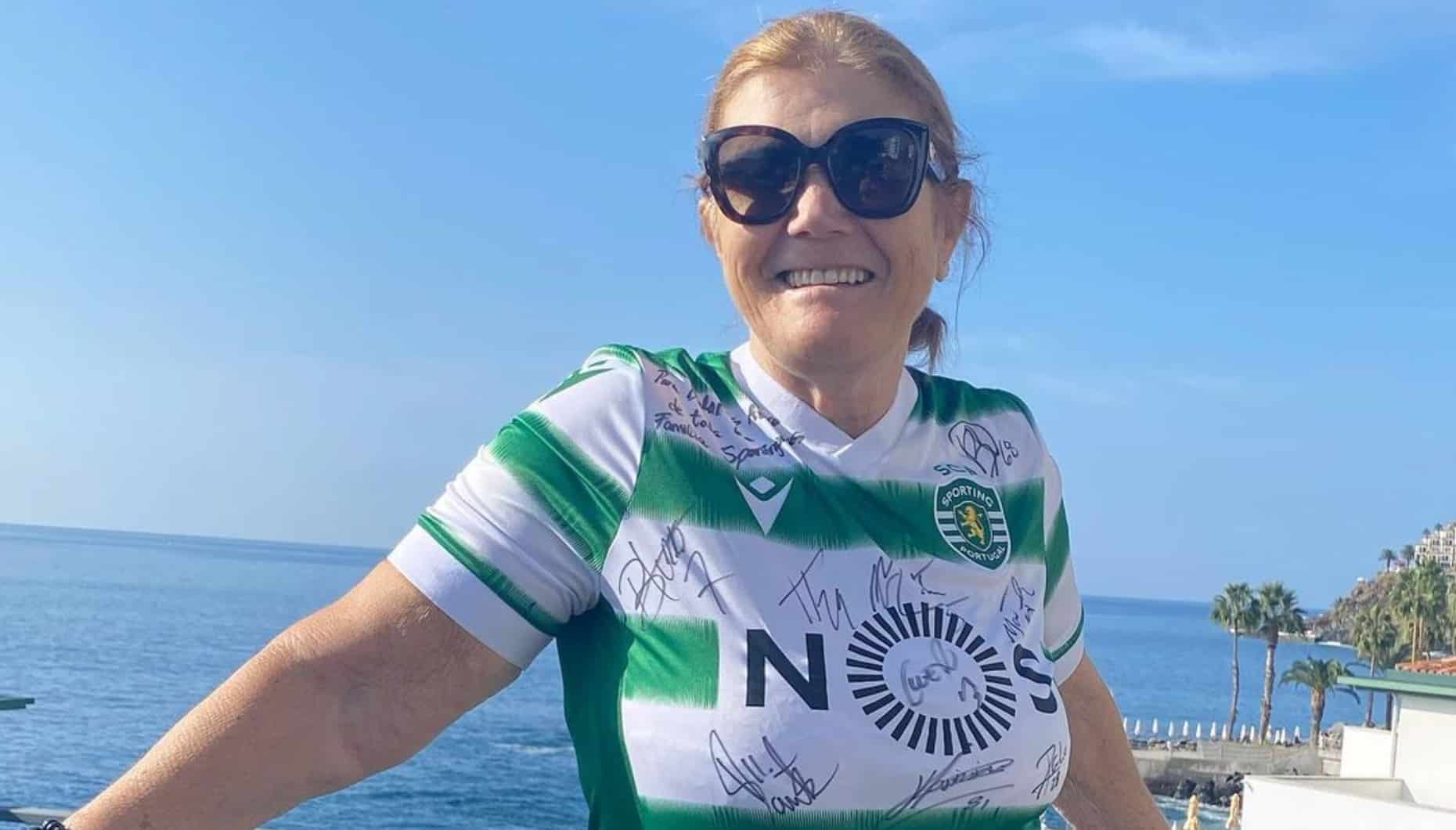 Dolores Aveiro Festeja Grande Sporting On Fm Dolores Aveiro Festeja Grande Sporting On Fm